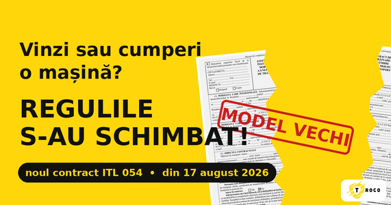 Vânzare mașină 2026 — formularul vechi de contract auto nu mai este valabil, regulile s-au schimbat